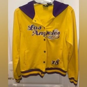 Retro Hooded Loz Angeles Jacket